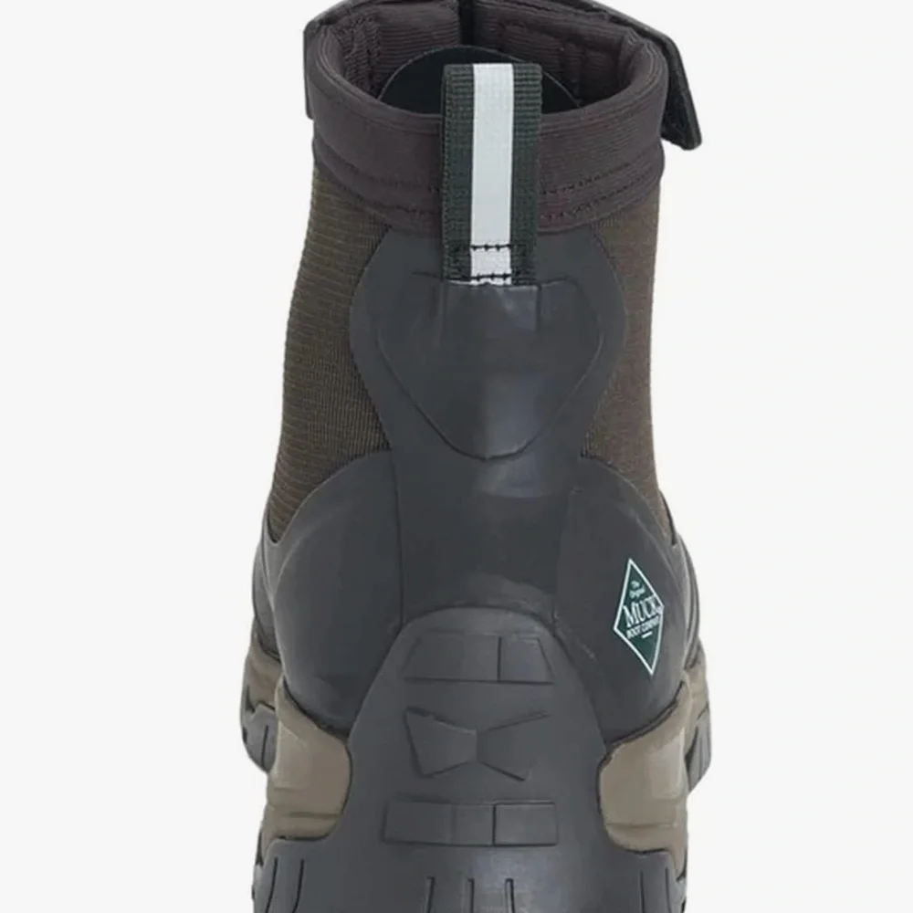 Men's‎ Durable Black and Brown Rain Boots